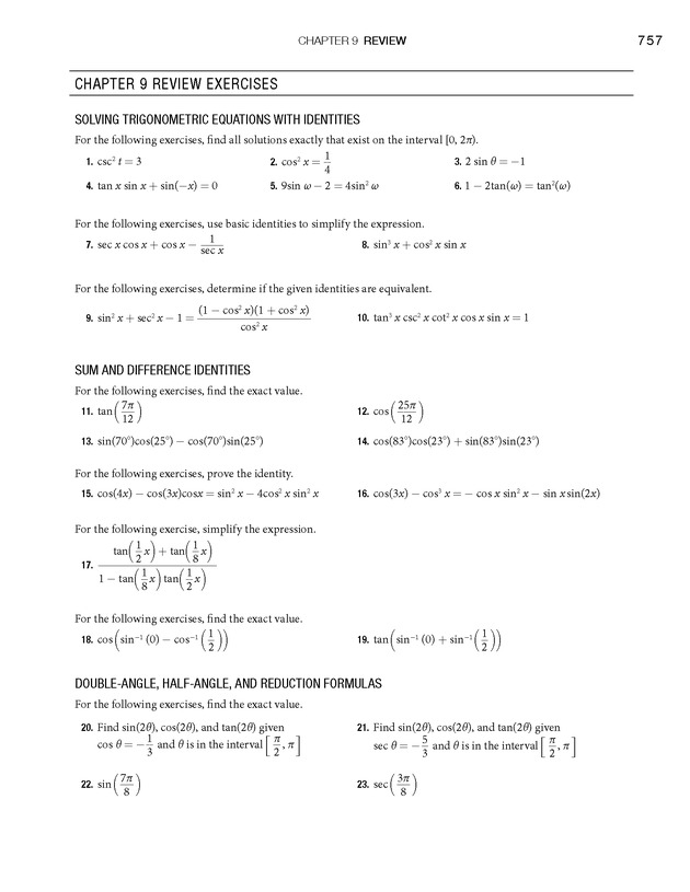 Algebra and Trigonometry - Front Matter 775